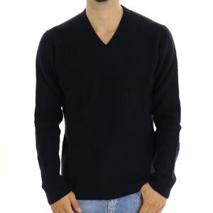 MAGLIA SUNE V NECK BLU